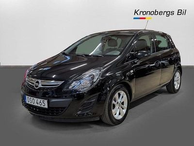Svart Begagnad 2014 Opel Corsa Enjoy Plus Halvkombi | 69 500 kr