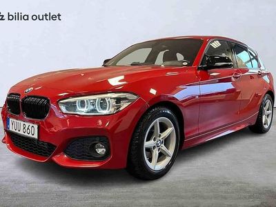 Begagnad BMW 118 150 HK (110 kW) 2018 Röd Halvkombi