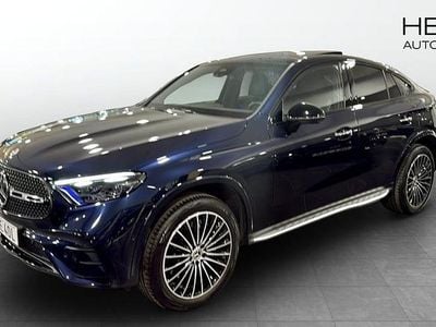 Blå Begagnad 2024 Mercedes GLC400d AMG Sportkupé | 749 900 kr