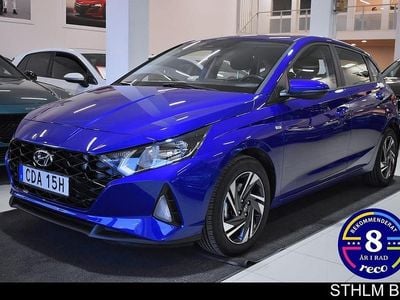Begagnad Hyundai i20 Essential 101 HK (74 kW) 2022 Blå Halvkombi