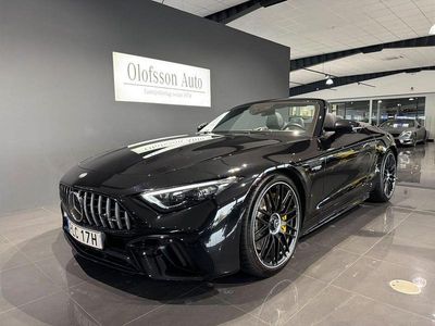 Svart (obsidiansvart metallic) Begagnad 2023 Mercedes SL63 AMG Premium Plus Cab | 1 595 000 kr