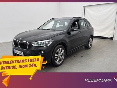 Begagnad BMW X1 Sport Line 150 HK (110 kW) 2018 Svart SUV