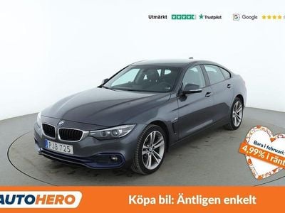 Grå Begagnad 2018 BMW 420 Gran Coupé Sport Line Sportkupé | 181 000 kr (Bra pris)