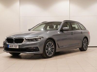 Begagnad BMW 520 Sport Line 190 HK (139 kW) 2020 Blå Kombi