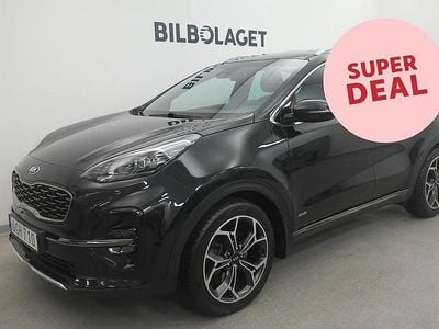 Svart Begagnad 2018 Kia Sportage GT-Line SUV | 234 500 kr (Lite dyr)