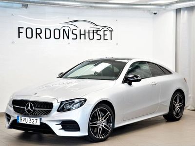 begagnad Mercedes E220 d COUPÈ 4MATIC AMG-LINE | SVENSKSÅLD