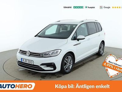 Begagnad VW Touran 150 HK (110 kW) 2017 Vit Minibuss