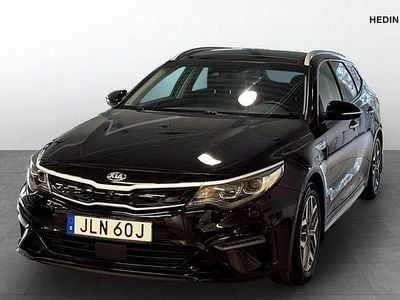 Svart Begagnad 2019 Kia Optima Sport Kombi | 199 900 kr (Marknadspris)