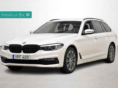 Begagnad BMW 520 Shadowline 190 HK (139 kW) 2017 Vit Kombi