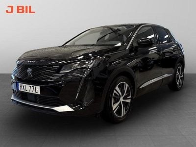 Svart Begagnad 2022 Peugeot 3008 Allure SUV | 279 900 kr (Marknadspris)