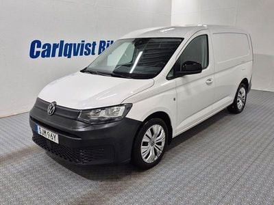 Vit Begagnad 2022 VW Caddy Maxi Minibuss | 295 000 kr (Lite dyr)