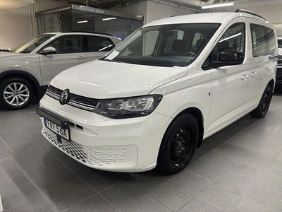 Begagnad VW Caddy Life 122 HK (89 kW) 2021 Vit (candyvit) Minibuss