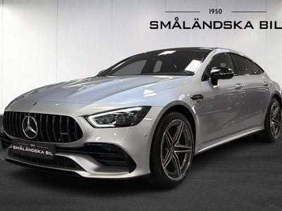 Begagnad Mercedes AMG GT 43 AMG 367 HK (269 kW) 2023 Silver Sportkupé