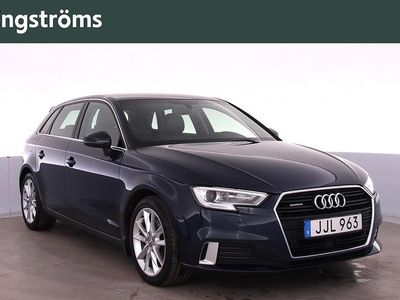 Begagnad Audi A3 Proline 190 HK (139 kW) 2017 Blå Halvkombi