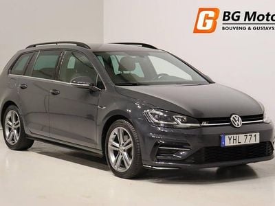 Grå Begagnad 2018 VW Golf VII R-line Kombi | 214 900 kr (Lite dyr)