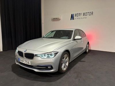 Silver Begagnad 2018 BMW 330 Sport Line Sedan | 169 800 kr (Bra pris)