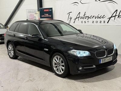 Begagnad BMW 520 190 HK (139 kW) 2016 Svart Kombi