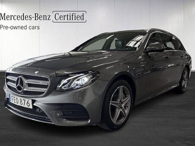 Grå Begagnad 2020 Mercedes E300 AMG line Kombi | 339 000 kr (Marknadspris)