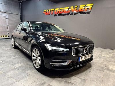 Svart Begagnad 2017 Volvo S90 Inscription Sedan | 169 900 kr (Marknadspris)