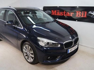 Begagnad BMW 220 Active Tourer Advantage 190 HK (139 kW) 2015 Blå Minibuss