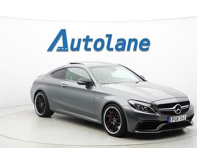 Grå Begagnad 2017 Mercedes C63S AMG AMG Sportkupé | 629 900 kr (Marknadspris)