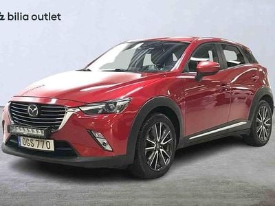 Begagnad Mazda CX-3 2017 Röd SUV