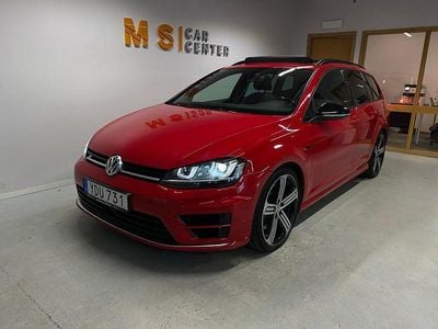 Begagnad VW Golf VII R 301 HK (221 kW) 2016 Röd Kombi