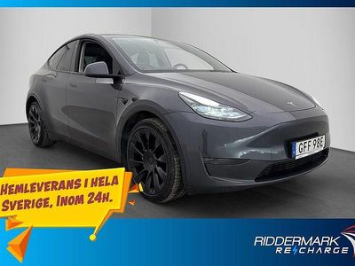 Grå Begagnad 2022 Tesla Model Y Long Range AWD SUV | 343 900 kr (Marknadspris)