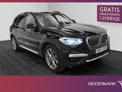 begagnad BMW X3 xDrive30e 292hk X-Line Cockpit HiFi Navi Sensorer