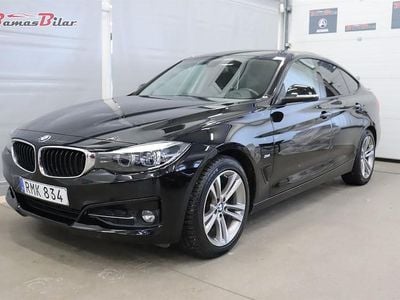 Svart Begagnad 2018 BMW 320 Gran Turismo Sport Line Halvkombi | 179 900 kr (Marknadspris)