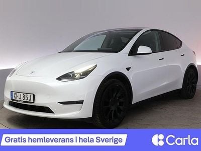 Vit Begagnad 2022 Tesla Model Y Long Range AWD SUV | 381 990 kr (Marknadspris)
