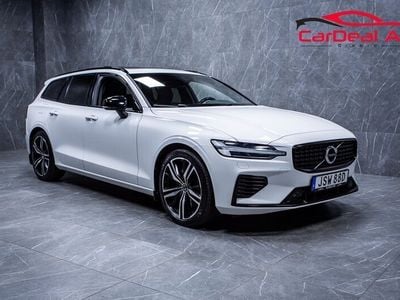 Vit Begagnad 2022 Volvo V60 R-Design Kombi | 309 800 kr (Marknadspris)