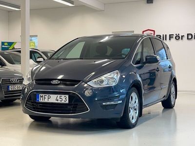 begagnad Ford S-MAX 2.2 TDCi Durashift 7-Sits Drag Panorama