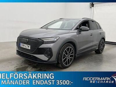 Grå Begagnad 2022 Audi Q4 e-tron S-Line SUV | 399 800 kr (Bra pris)