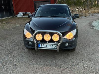 Svart Begagnad 2009 Ssangyong (KGM) Actyon Pickup | 24 000 kr