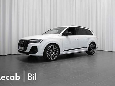 Vit (glaciärvit metallic) Ny 2025 Audi Q7 Design SUV | 1 079 000 kr (Lite dyr)