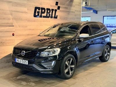Begagnad Volvo XC60 R-Design 190 HK (139 kW) 2017 Svart SUV
