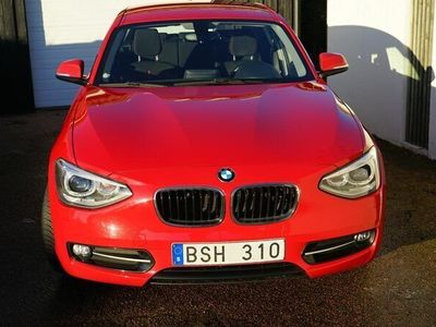 begagnad BMW 118 d Sport line Sportchassi HiFi