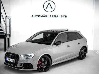 Grå Begagnad 2018 Audi RS3 Sportback Comfort Halvkombi | 499 900 kr (Dyr)