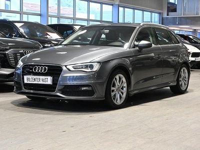 Grå Begagnad 2015 Audi A3 Sportback S-Line Halvkombi | 159 000 kr (Lite dyr)