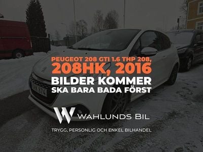Okänd Begagnad 2016 Peugeot 208 GTi Halvkombi | 109 900 kr (Marknadspris)