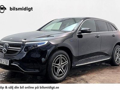 Begagnad Mercedes EQC400 AMG 300 kW (408 HK) 2022 Svart SUV