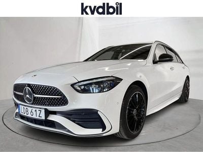Vit Begagnad 2022 Mercedes C300 Kombi | 364 800 kr (Dyr)
