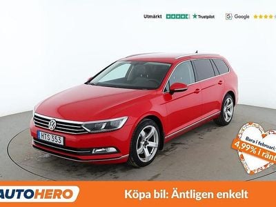 Röd Begagnad 2015 VW Passat Highline Kombi | 147 000 kr (Marknadspris)