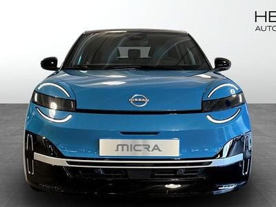 Blå Ny 2025 Nissan Micra Advance Halvkombi | 395 000 kr (Marknadspris)