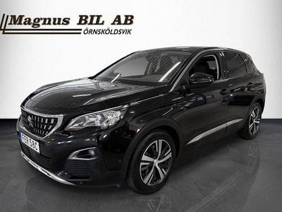 Svart Begagnad 2020 Peugeot 3008 GT SUV | 209 900 kr (Marknadspris)