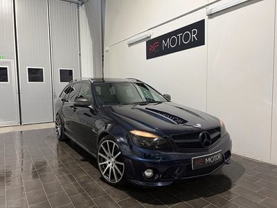 Begagnad Mercedes C63 AMG AMG 530 HK (389 kW) 2008 Mörkblå (blå) Kombi