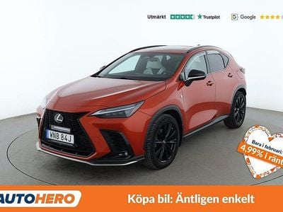 Begagnad Lexus NX450h+ Sport Line 313 HK (230 kW) 2022 Orange SUV