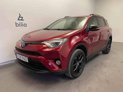 Begagnad Toyota RAV4 Hybrid 2019 Röd SUV