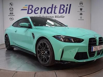 Individual mint green solid Begagnad 2024 BMW M4 Comfort Edition Sportkupé | 1 149 500 kr (Lite dyr)